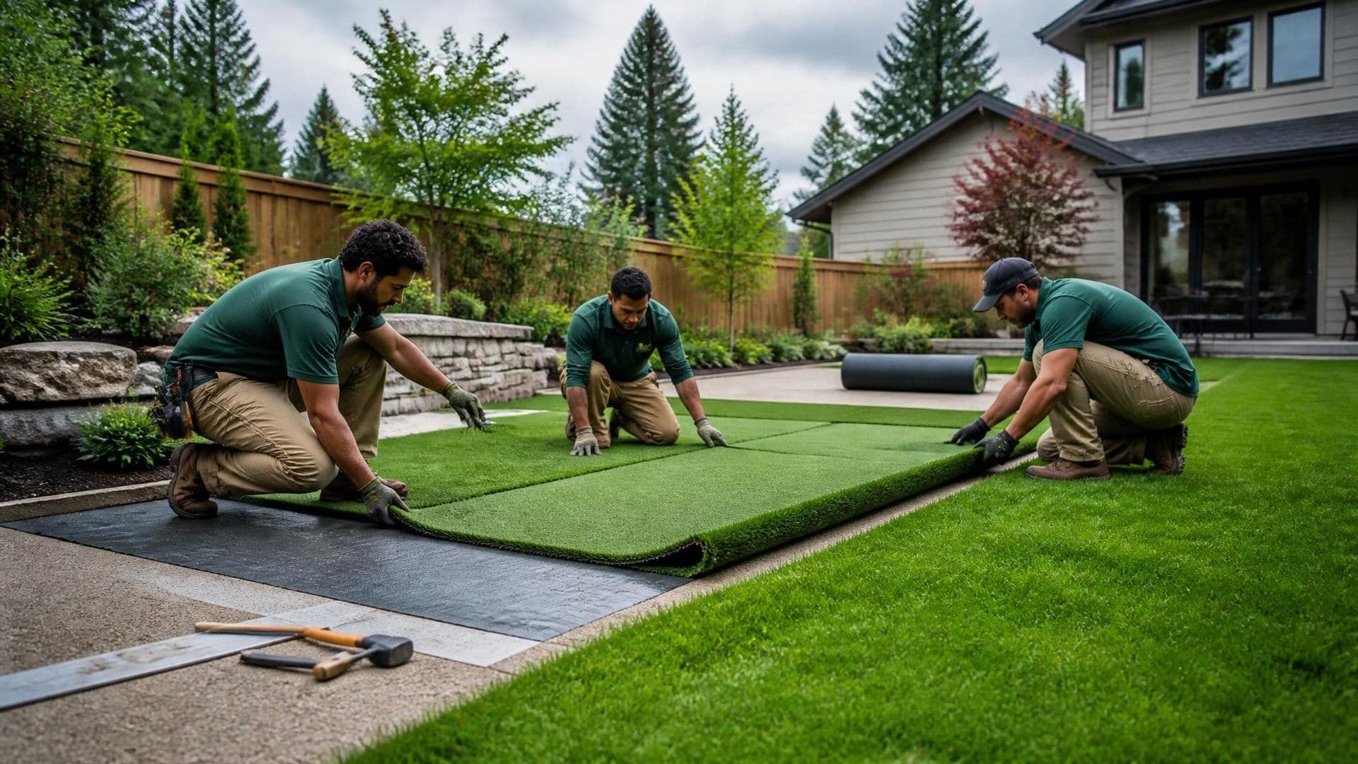 Artificial Turf & Natural Grass Installation