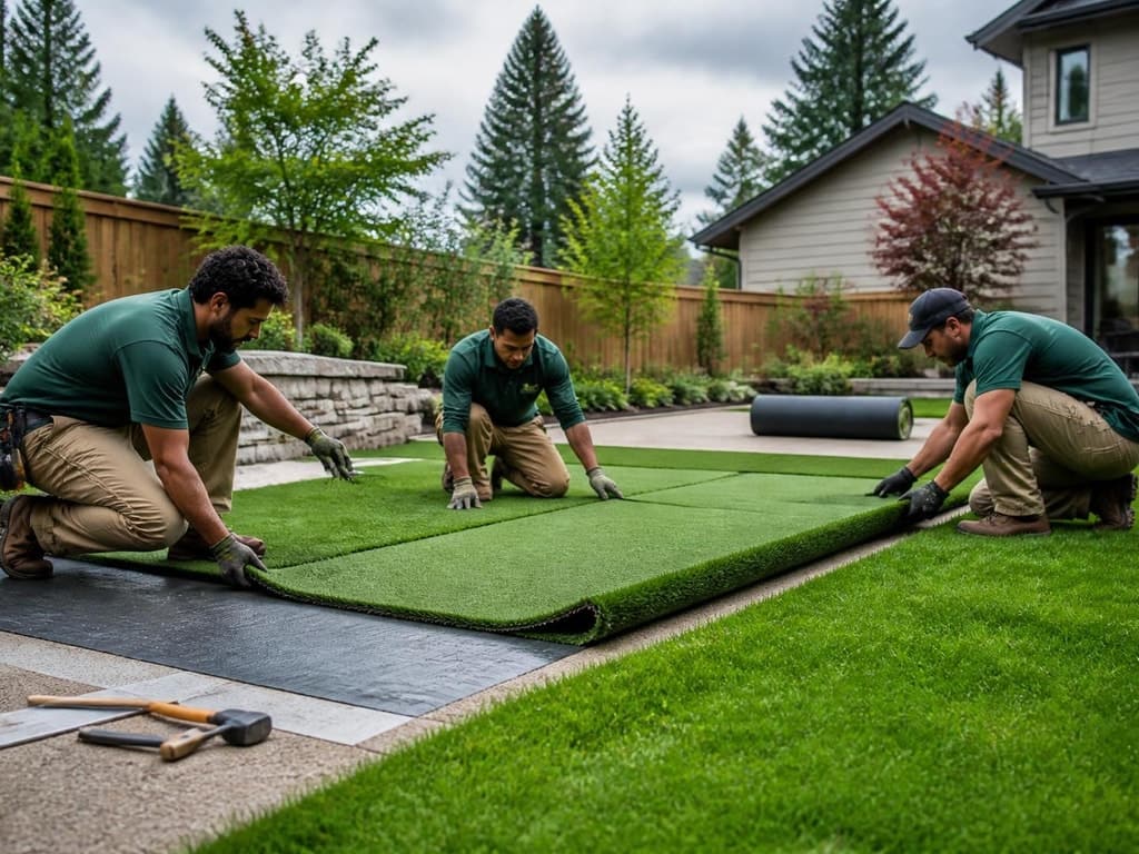 Artificial Turf & Natural Grass Installation by Superlux Gardening & Landscaping